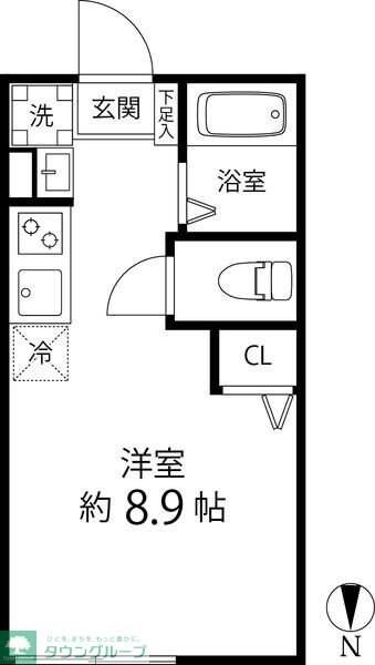 Ｔ’ｓ　Ｃｕｏｒｅ糀谷の物件間取画像