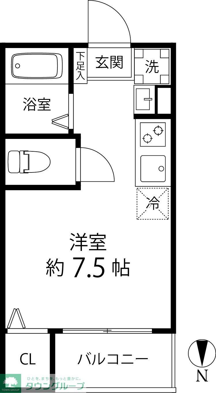 Ｔ’ｓ　Ｃｕｏｒｅ糀谷の物件間取画像