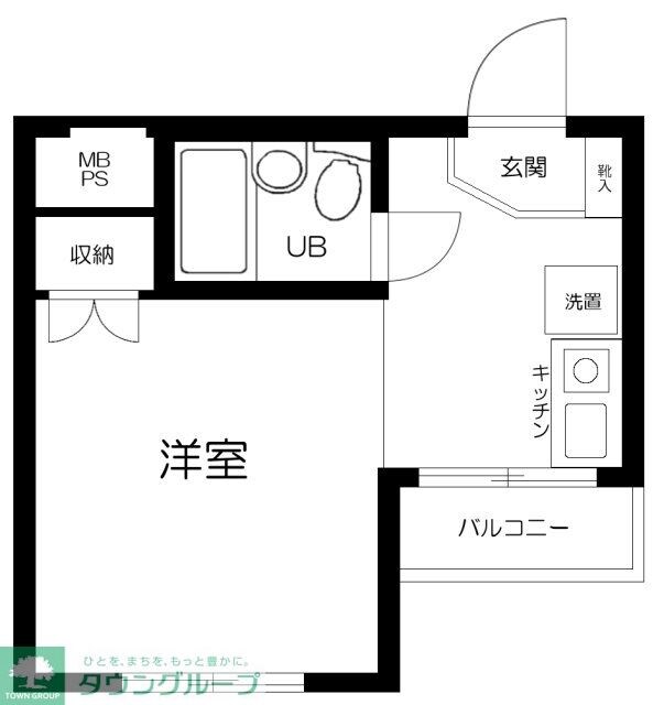 日興パレス多摩川の物件間取画像