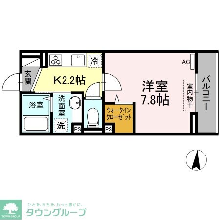 メゾン　エル　ブランシュの物件間取画像