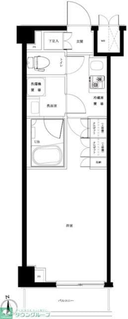 ルーブル大森西弐番館の物件間取画像