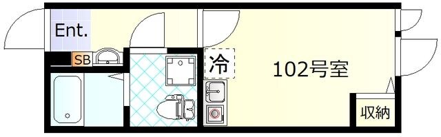 ルノン天空橋の物件間取画像