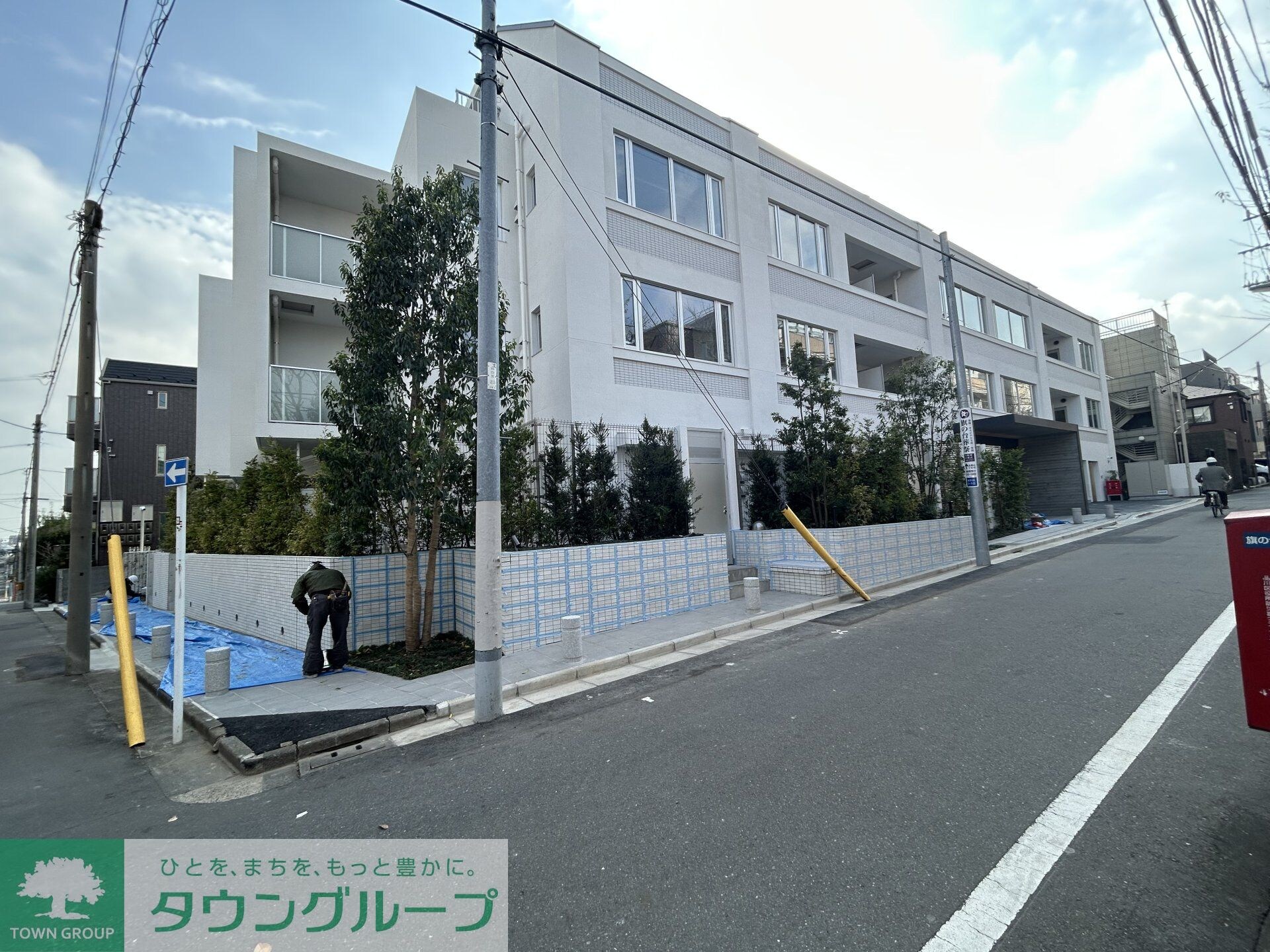 クレストコート旗の台の物件外観写真