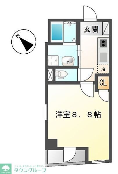 上池台ベルズの物件間取画像