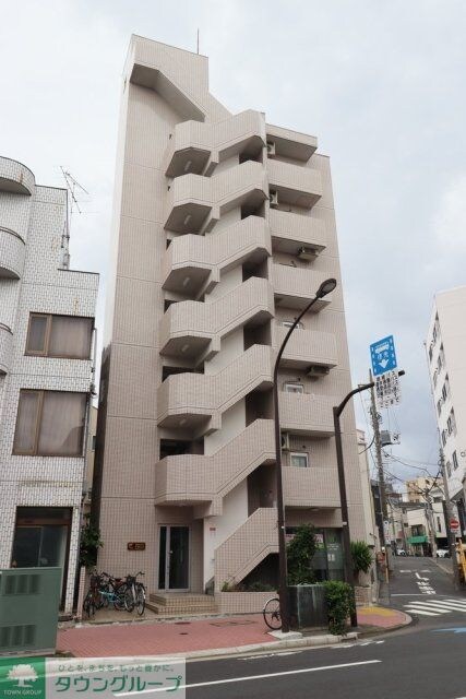 スカイコート大森山王の物件外観写真