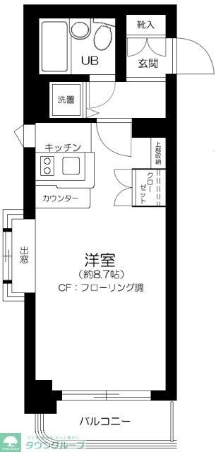 ワコーレ多摩川の物件間取画像