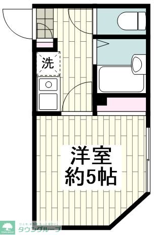 ルークス蒲田IIの物件間取画像