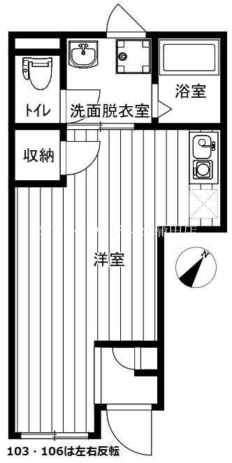 イクシオ下丸子の物件間取画像