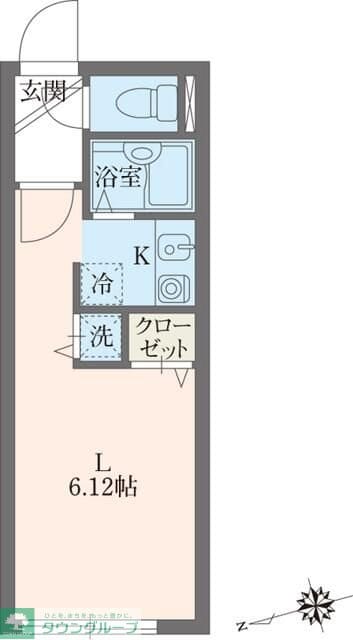 ＭＯＤＵＬＯＲ要町Iの物件間取画像