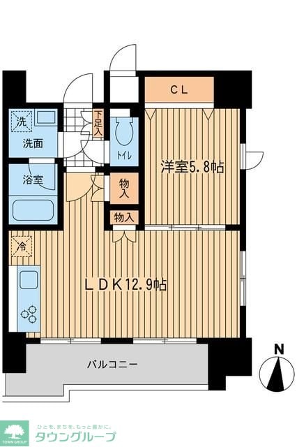 ＫＤＸレジデンス大山の物件間取画像