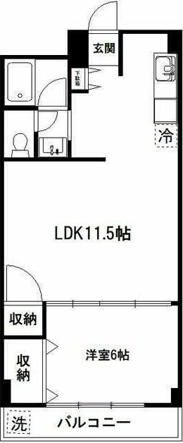 サアラ成増の物件間取画像