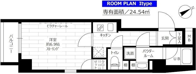 ステージファースト本駒込IIの物件間取画像