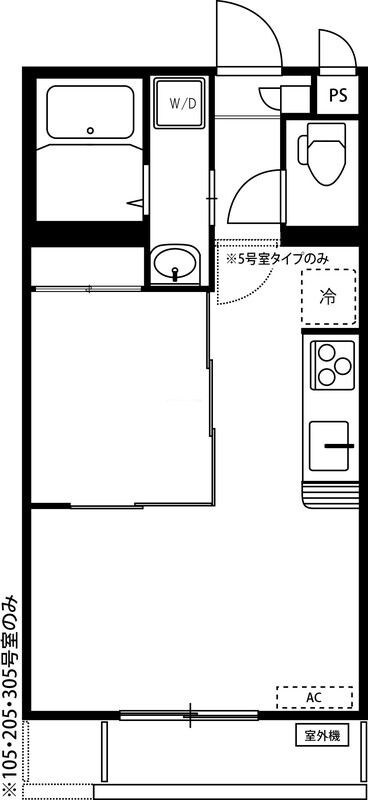 サンローヤルの物件間取画像