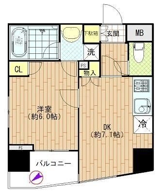 アリーチェ中落合の物件間取画像