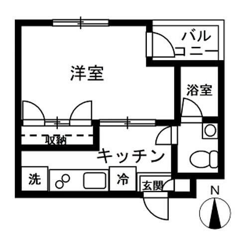 ミア　ヴィータの物件間取画像