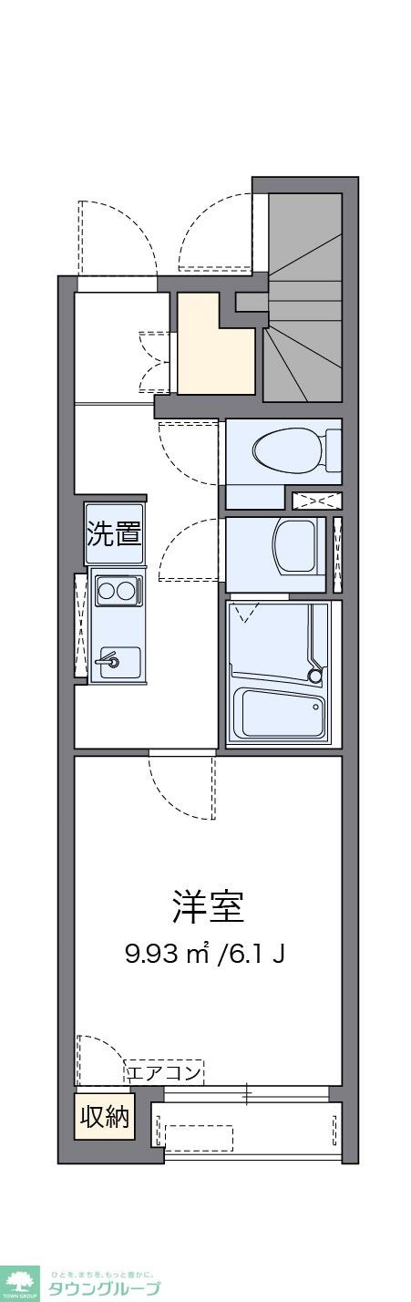 クレイノコトブキの物件間取画像