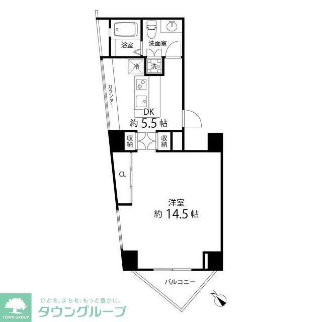 レニール本駒込の物件間取画像