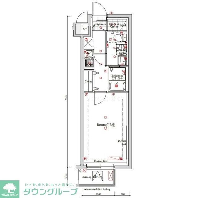 ガリシア南長崎(ミナミナガサキ)の物件間取画像