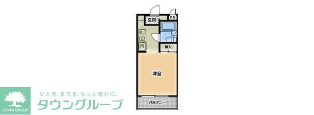 スカイコート池袋西の物件間取画像