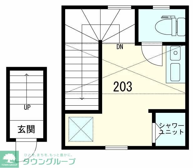 サークルハウス東池袋の物件間取画像