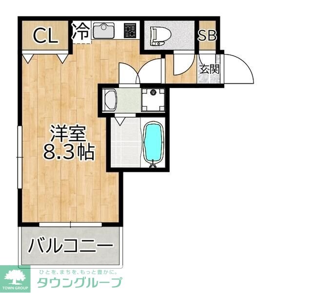 モリオン板橋の物件間取画像