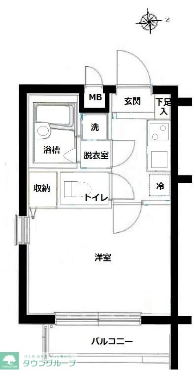 ヴォーガコルテ江古田の物件間取画像