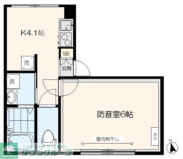 ラシクラス東長崎の物件間取画像