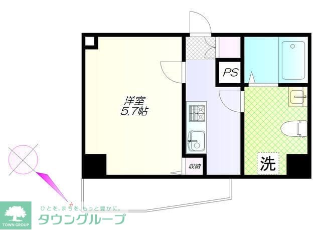 ミヤビヒルズ北池袋の物件間取画像