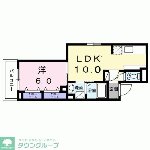 ヴィレッジ　キールの物件間取画像