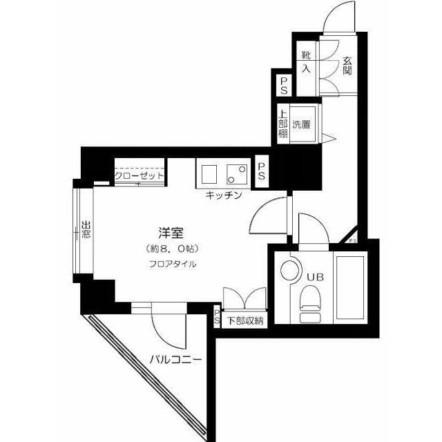 アルカーデンシティリンクス新宿の物件間取画像