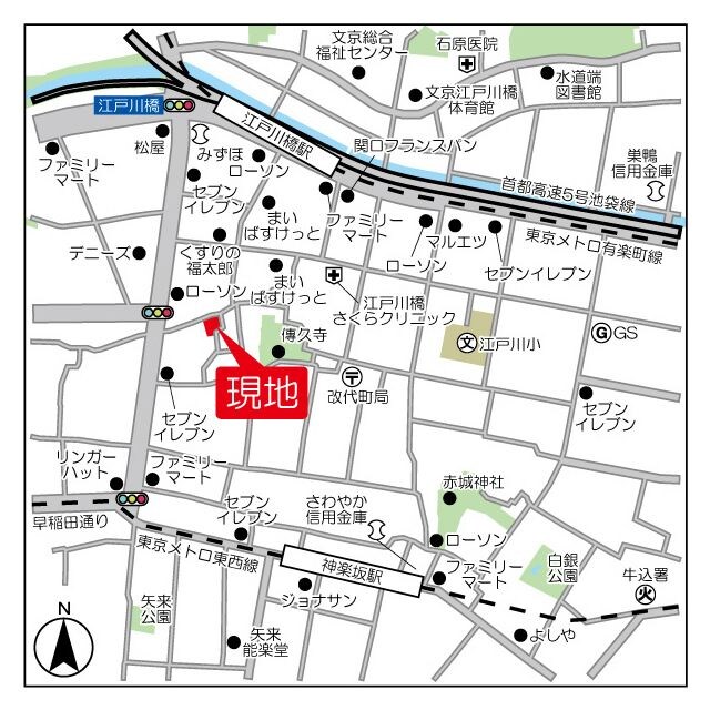 ジオエント山吹神楽坂の物件内観写真