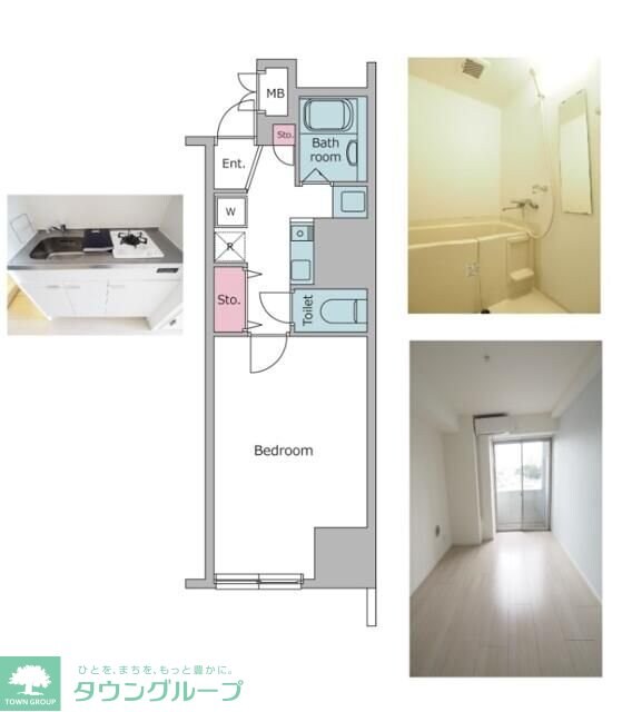 パークフラッツ西早稲田の物件間取画像