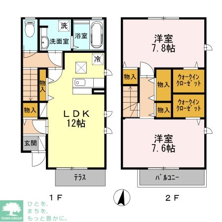 ・　シャルマンエステートの物件間取画像