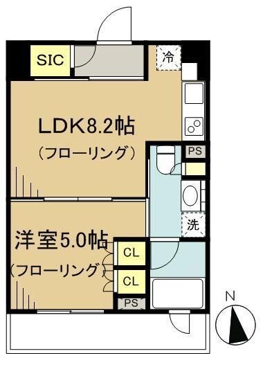 パークアクシス高田馬場の物件間取画像