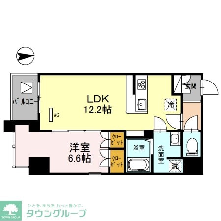 リベラーレ中野の物件間取画像