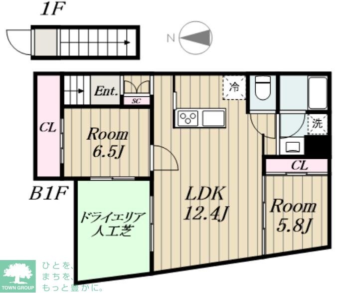 Grand Peak Waseda(グラン　ピーク　ワセダ)の物件間取画像