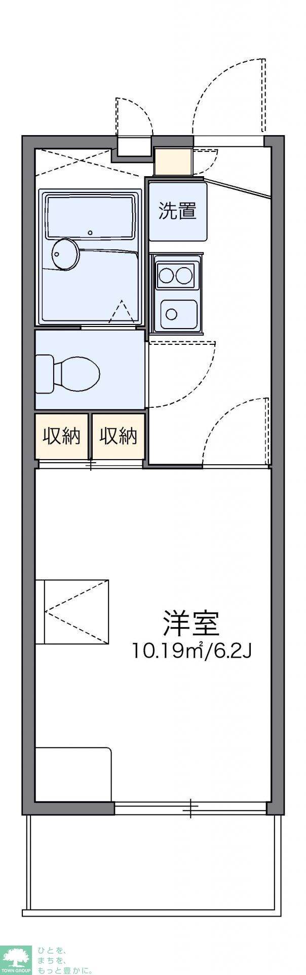 レオパレス要の物件間取画像