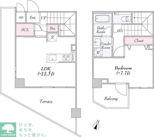 ＵＲＢＡＮＬＩＮＫ護国寺の物件間取画像