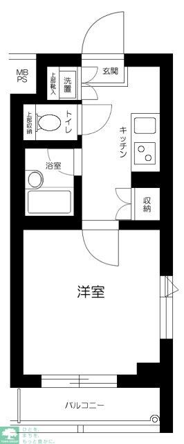 ルーブル中野弥生町の物件間取画像