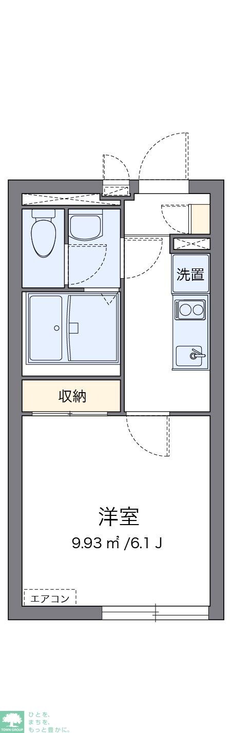 クレイノＩＮＯＵＥの物件間取画像