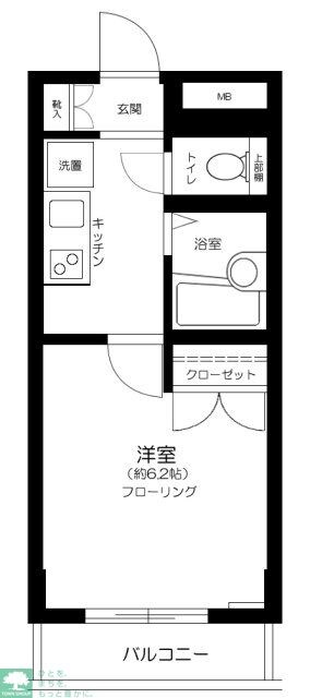 ソアブール西早稲田の物件間取画像