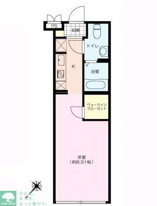 EDIT新宿富久町の物件間取画像