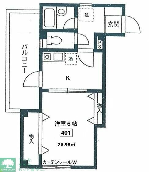 ベルグランデの物件間取画像