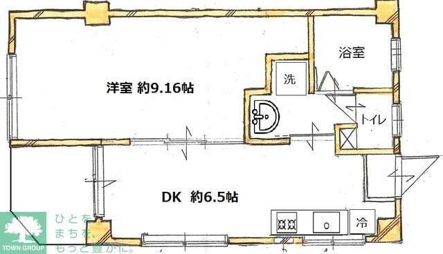 コーポ高山の物件間取画像