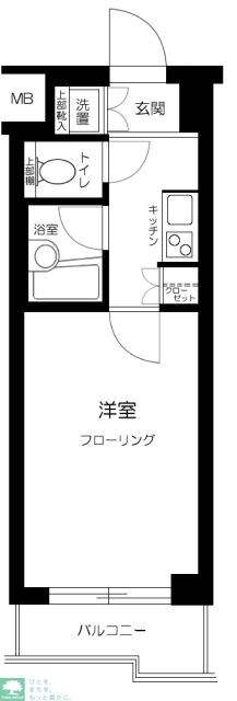 パティーナ池袋の物件間取画像