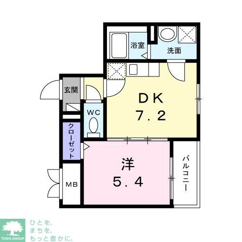 フィオーレの物件間取画像