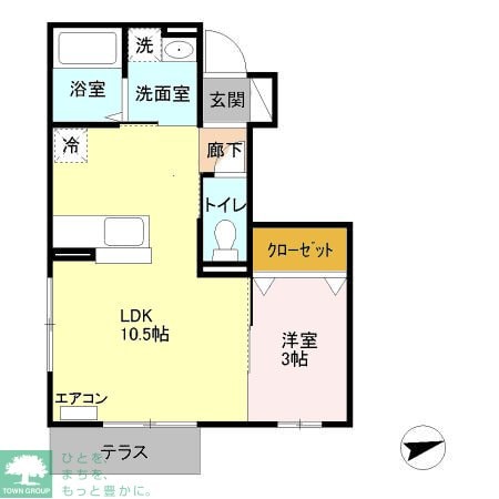 カーサ　フェリーチェの物件間取画像