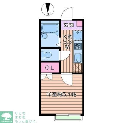 アーバンハウス雑司が谷の物件間取画像