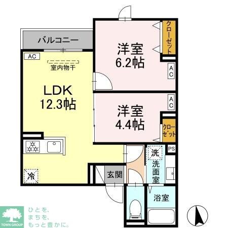 【仮称】中野区弥生町4丁目PJの物件間取画像