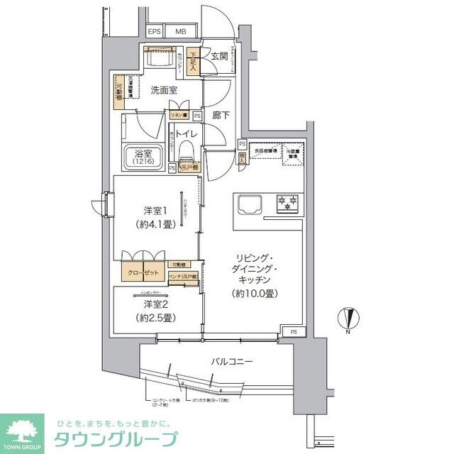 リビオメゾン東池袋の物件間取画像